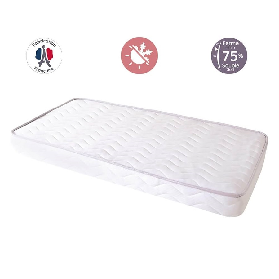 MATELAS CLIMATISE TINEO 60*120*10cm