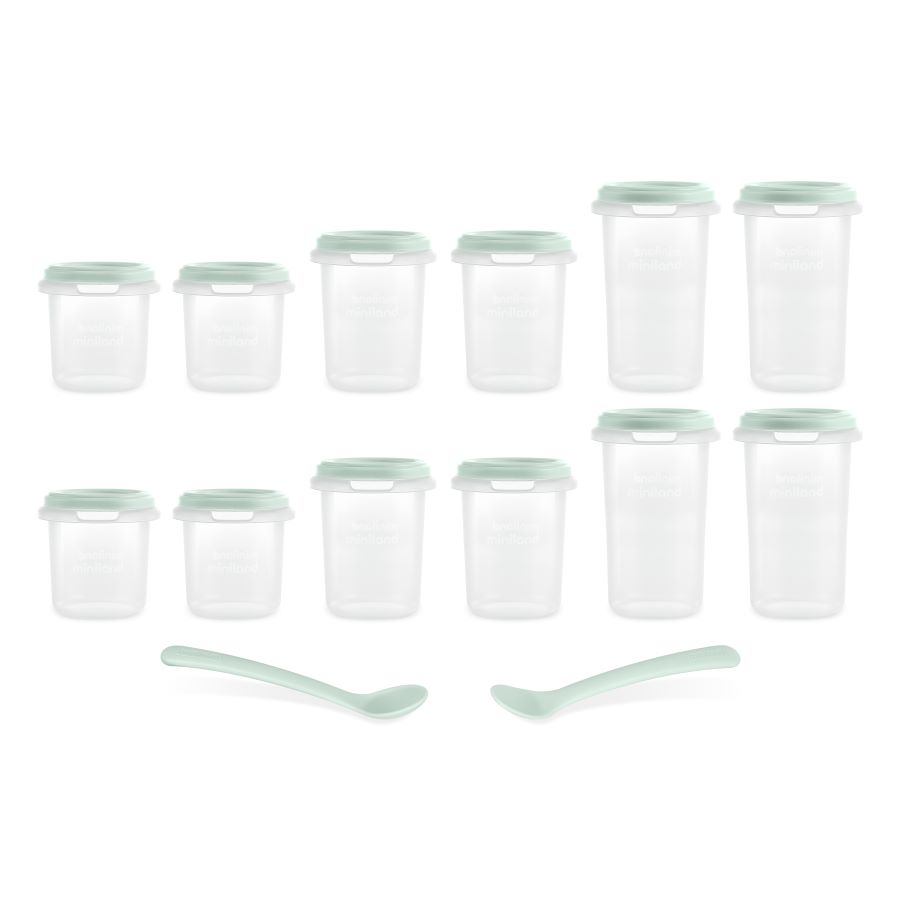 SET 12 POTS DE CONSERVATION MINT