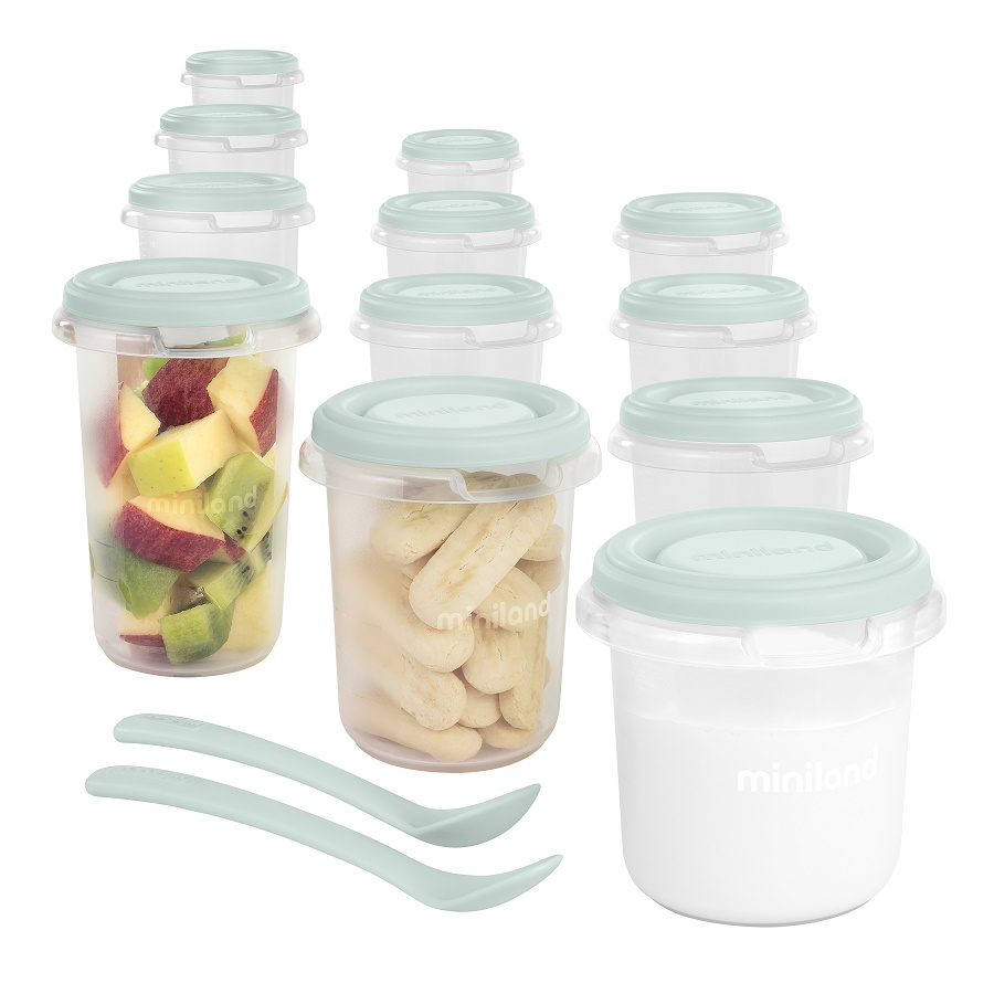 SET 12 POTS DE CONSERVATION MINT